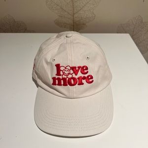 “Love more” hat from CHNGE